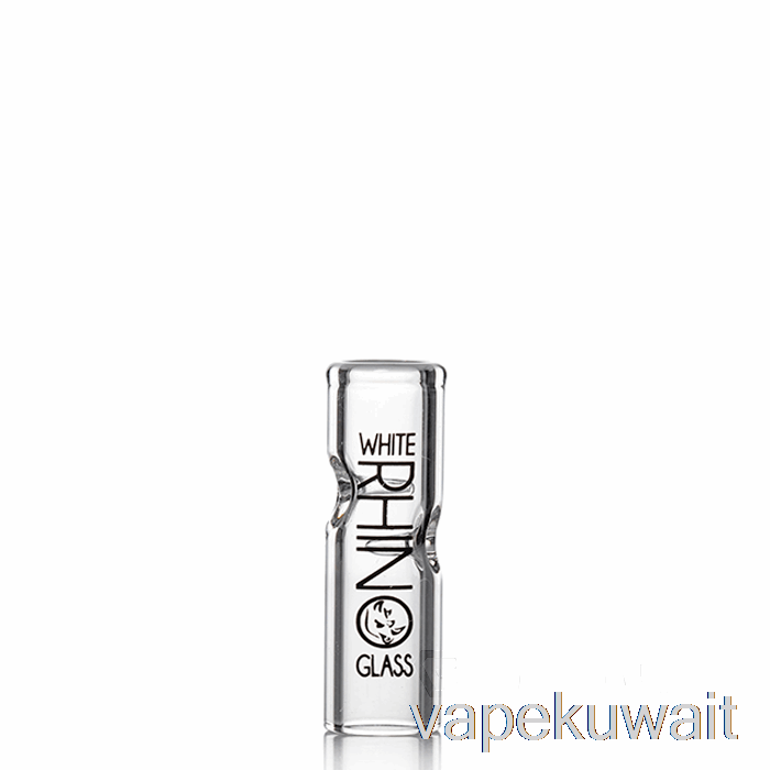 أطراف زجاجية من وحيد القرن الأبيض، طرف زجاجي دائري [xl] مجموعات جراب Vape